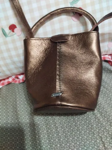 Bolsa jovem de couro Via mia