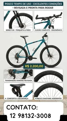 Bicicleta montain bike Sense Fun comp
