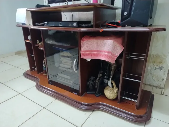 Rack retrô para Tv em MDF