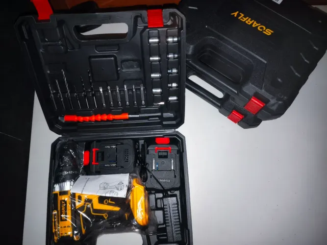 Furadeira e parafusadeira perfeita para uso doméstico com bateria de 48v