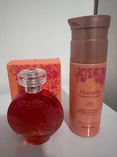 Combo Floratta Romance de Verão O Boticário (Colônia 75ml + Creme Hidratante 200ml)