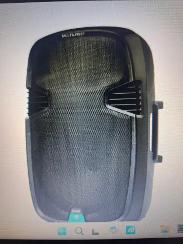CAIXA DE SOM AMPLIFICADA MULTILASER SP220 300W BLUETOOTH ENTRADA PARA MICROFONE E GUITARRA