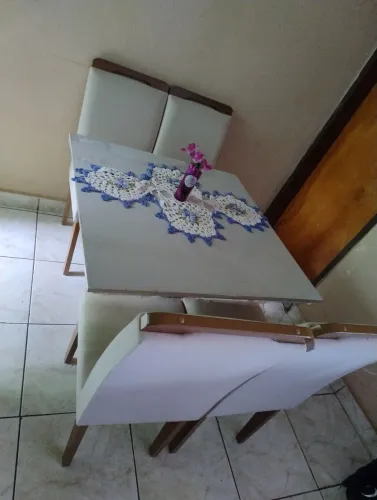 Mesa MDF 4 cadeiras