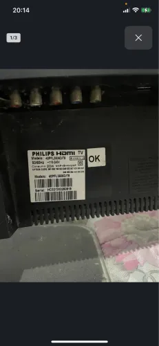 Tv para retirada de peças