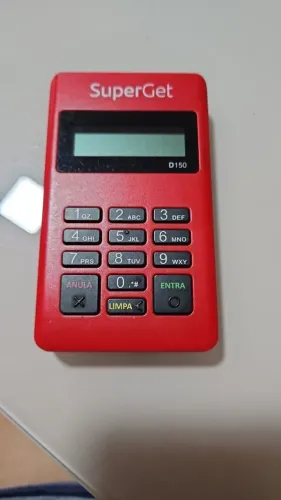 Maquininha De Cartão SuperGet D150 (Pax)