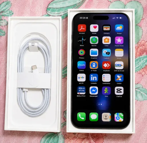 iPhone 16 pro max (256 Gb) - Titânio-preto