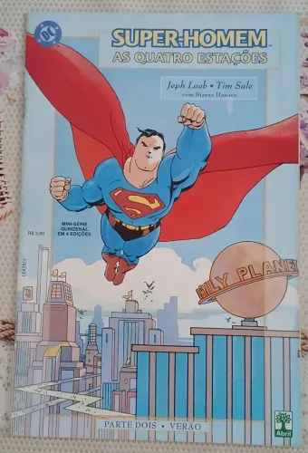 Super-Homem: As Quatro Estações n° 1 a 4 Ed. Abril Mini Série Completa