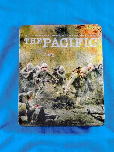 Blu-ray série The Pacific - Estojo de Lata