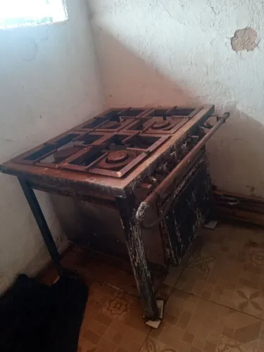 Fogão industrial antigocom forno