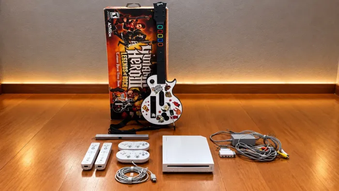 Nintendo WII Retrocompativel + Guitarra *PLUGAR E JOGAR*