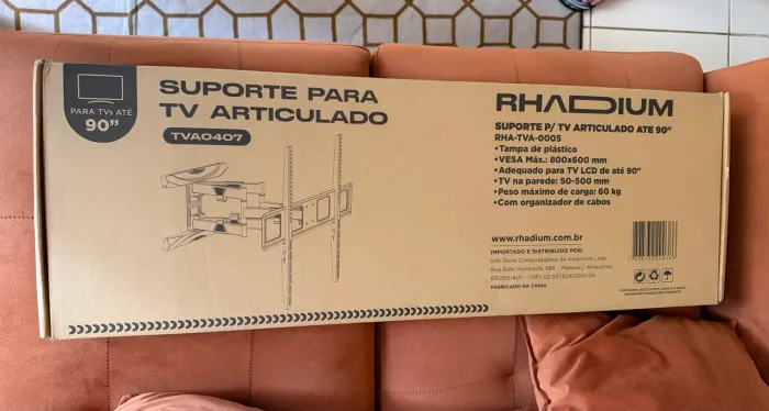 Suporte para Tv Articulado Rhadium até 90" 800x600