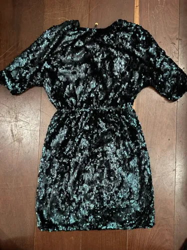 Vestido paetê maria filó