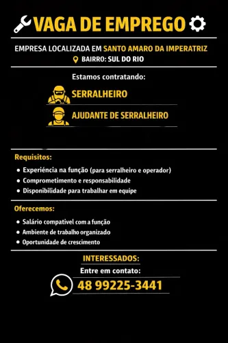 Vaga de emprego