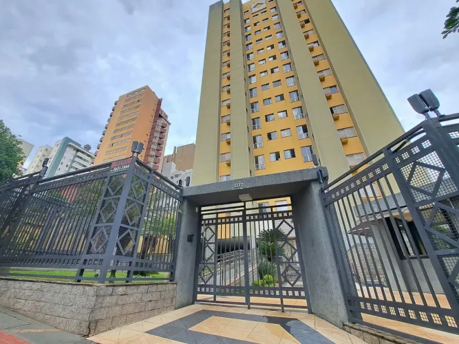 Apartamento mobiliado para alugar no ed Saint German no Centro de Londrina com 1 quarto.