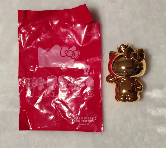 Hello Kitty Dourada BK 2026 (Rara)