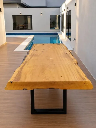 Mesa Madeira Maciça Rústica