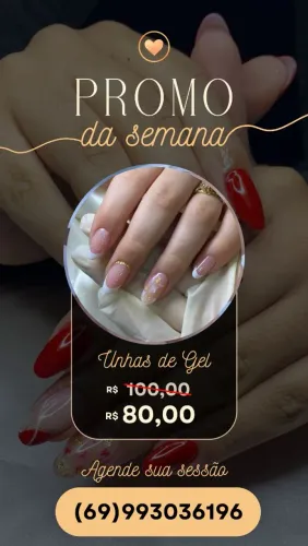 Unhas de gel