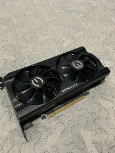 Placa de vídeo RTX 3060 12gb EVGA dual *leia descrição *