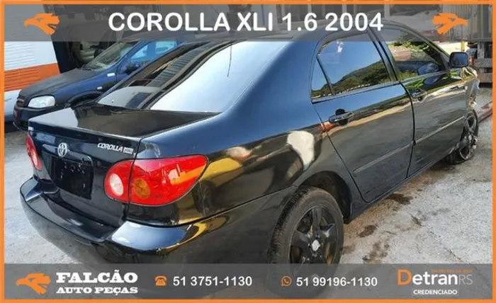 Em peças toyota corolla xli 2004 1.6 16v 110CV