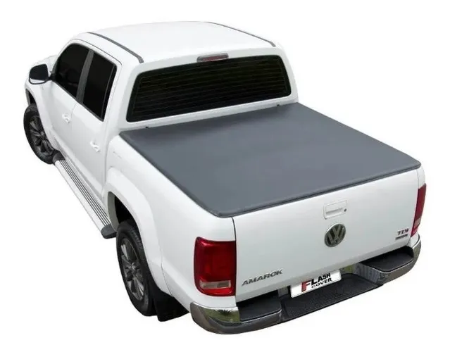 Capota Marítima Amarok Cabine Dupla 2010-2020 - Flash Cover Instalada
