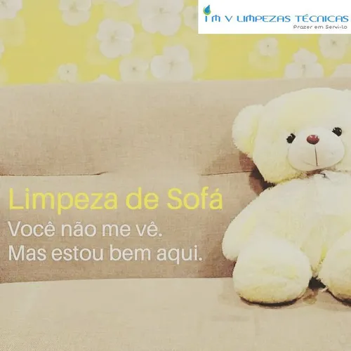 Higienização e impermeabilização de estofados