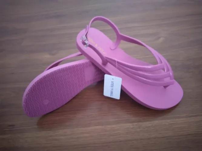 Sandália Terra E Água Confort pink pink - entrego