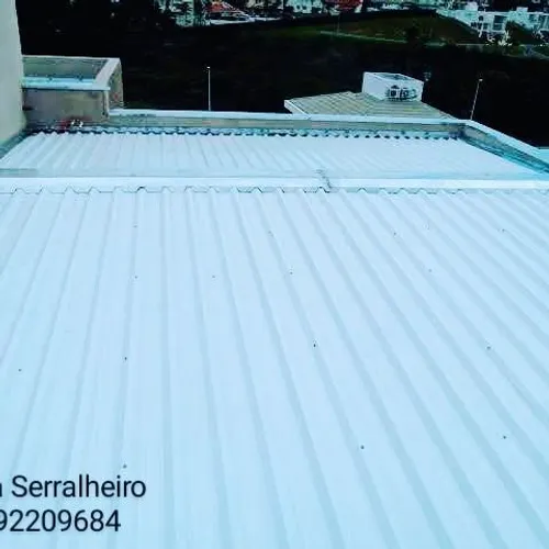 Cobertura a partir de 70 reais o metro quadrado da mão de obra