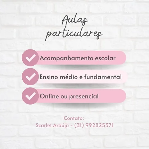 Aulas particulares