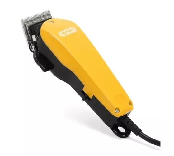 Maquina de Cortar Cabelo Profissional 4 Pente 1 Tesoura Knup 110v