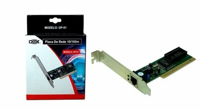 Placa De Rede Pci 10/100m Dp-01m