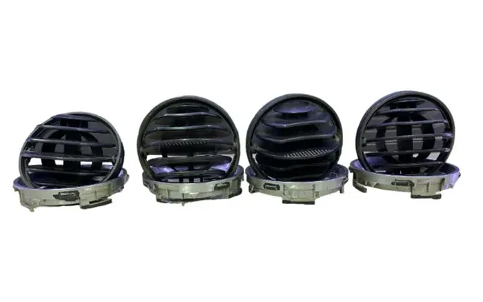 Kit Difusor de ar com Aro Cromado Volkswagen Gol G5 09 À 12