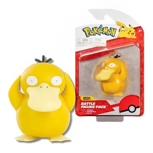 Boneco Pokemon Psyduck 6cm Figura De Batalha 2781 Sunny