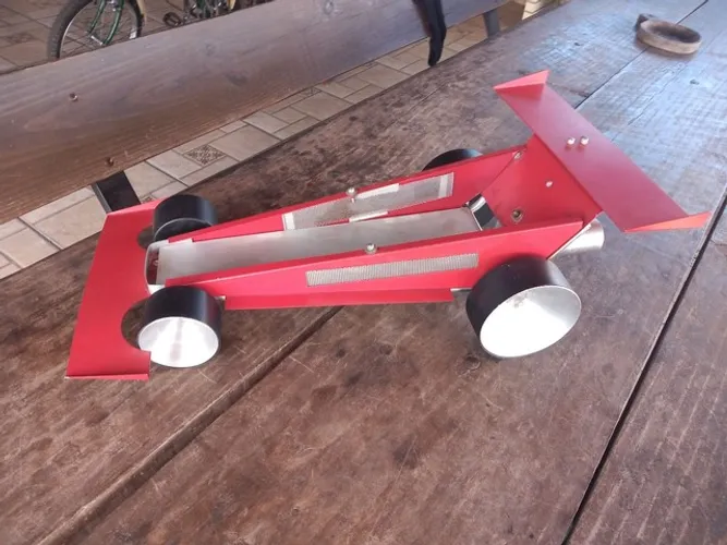 Enfeite carro corrida
