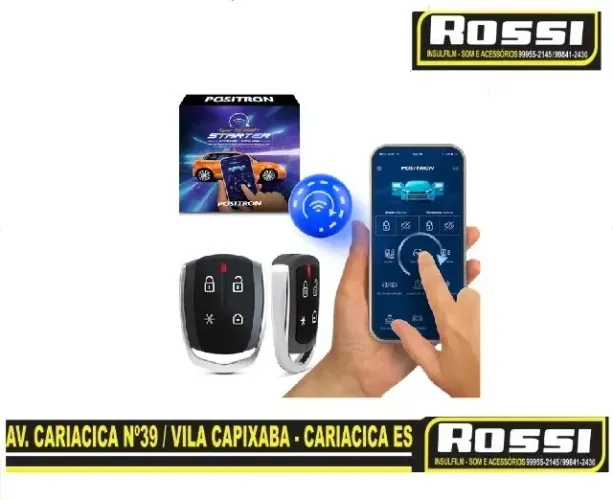 Alarme Automotivo Cyber Px360 Bt C/ Sensor Presença Pósitron