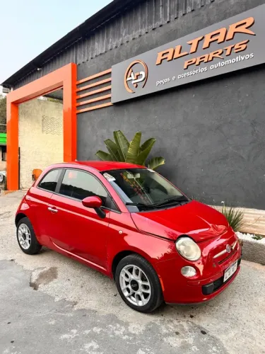 Sucata peças fiat 500 cinquecento 1.4 duologic bancos em couro cambio motor lataria