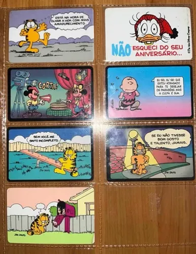 Cartão Garfield coleção