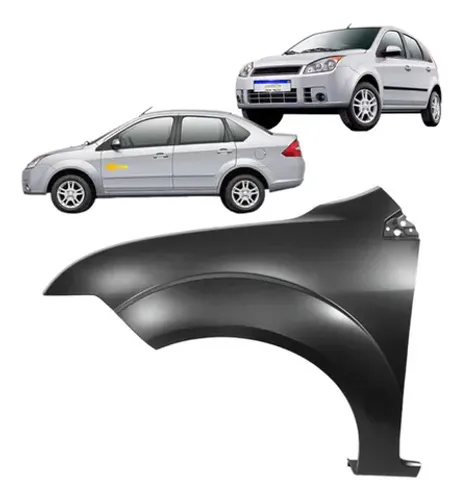 Paralama Ford Fiesta 2007 2008 2009 2010 Novo L.e