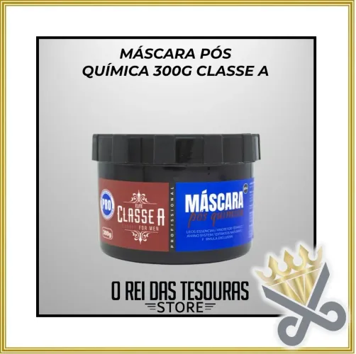 MÁSCARA PÓS QUÍMICA 300G - CLASSE A