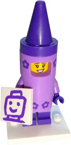 LEGO movie 2 Minifiguras 71023 - crayon girl