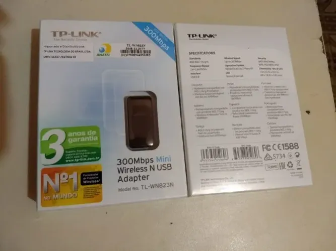 adaptador usb mini wireless n 300mbps tl-wn823n