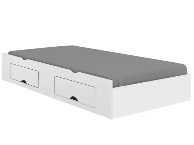 Cama Auxiliar solteiro com 2 gavetas !! L7726m