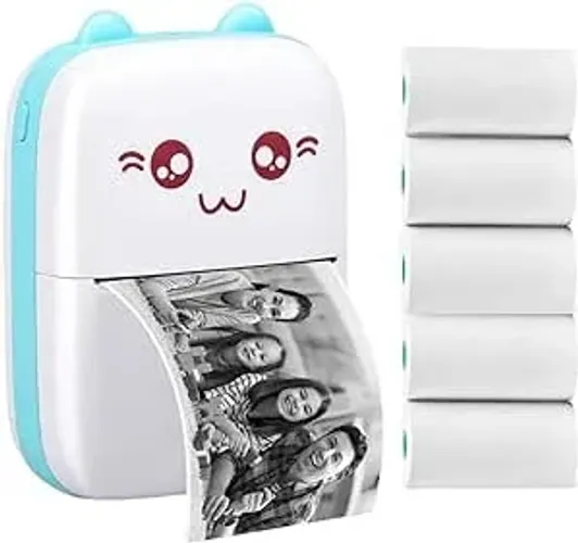 Máquina de Imprimir Fotos Bluetooth - Imprima Suas Lembranças