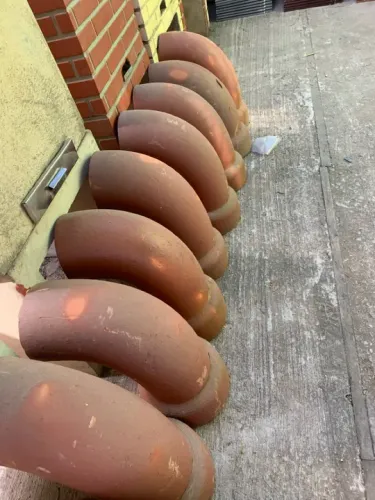 Curva para manilha de 15 ou 10 mm