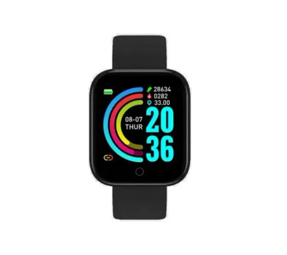 Smartwatch Modelo T80 Fitness Relógio Inteligente Monitora o Sono 9856