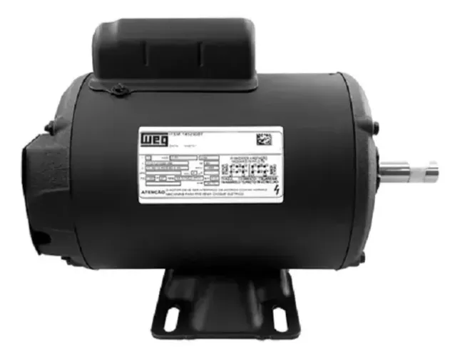 Motor Weg Monofásico 2 cv 2 Pólos 110/220 Volts 3525 rpm Alta rotação IP21