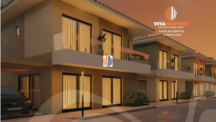 LANÇAMENTO - Casa em Condomínio de 4 quartos à venda no Portinho em Cabo Frio/RJ por R$ 1.