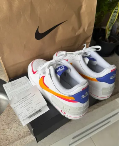 Maravilhoso Tênis Nike Air Force 1 Shadow Original - tamanho 37