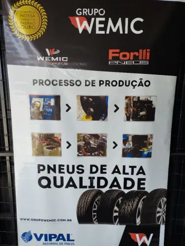 PNEU 185/60 R15 WEMIC FORLLI 5 ANOS DE GARANTIA
