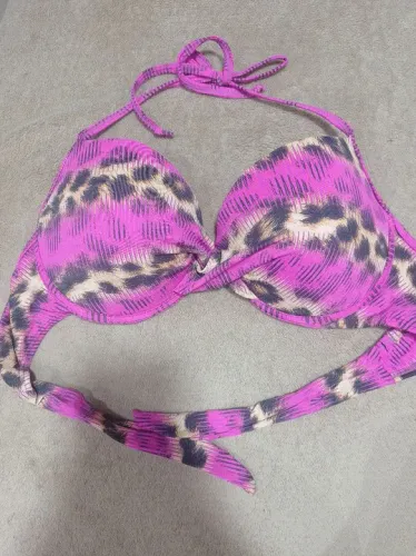 Biquini rosa com onça Tam 44/46
