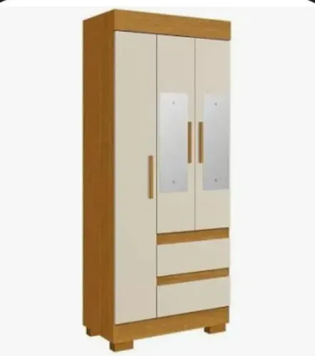 Guarda-roupa novo de solteiro com espelho